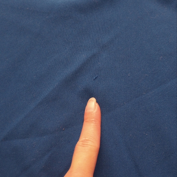 Carhartt Force Blue Scrub Top Size 2XL Doctor Nurse Dentist Vet Work - Picture 8 of 10